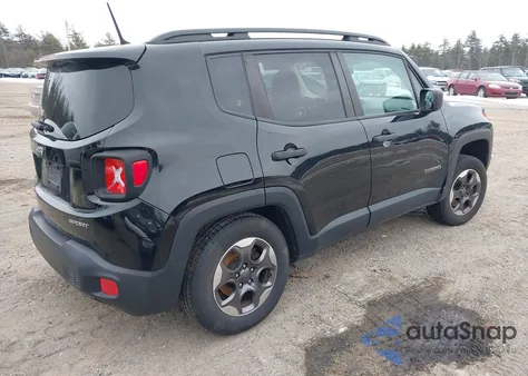 2017 Jeep Renegade Sport 4X4 z USA, uszkodzony, nr VIN ZACCJBAB7HPF86630